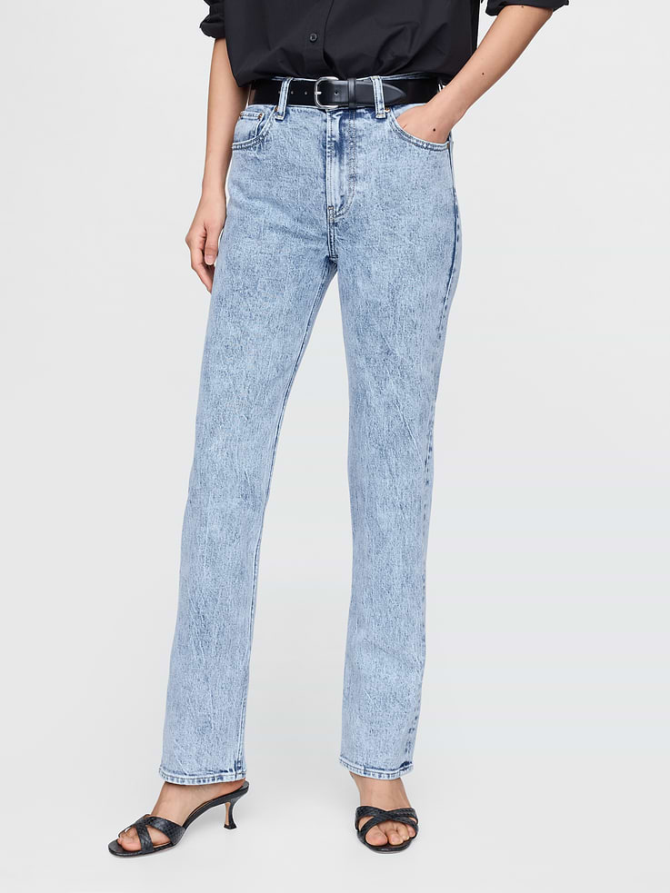 Image number 2 showing, High Rise '90s Slim Straight Jeans