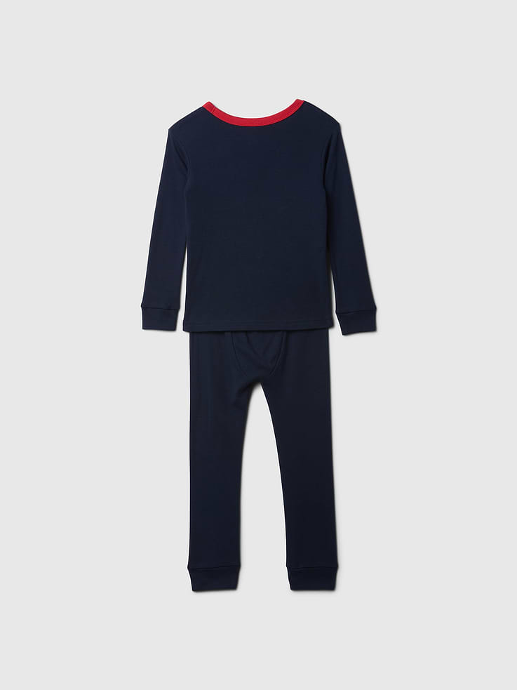 L'image numéro 2 présente Pyjama en coton biologique babyGap