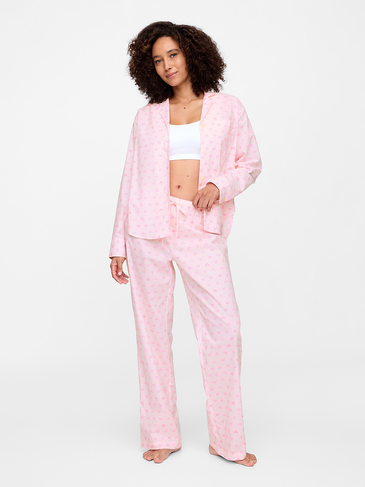 Image number 1 showing, Poplin PJ Pants