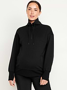 Image number 1 showing, Maternity Dynamic Fleece Half Zip