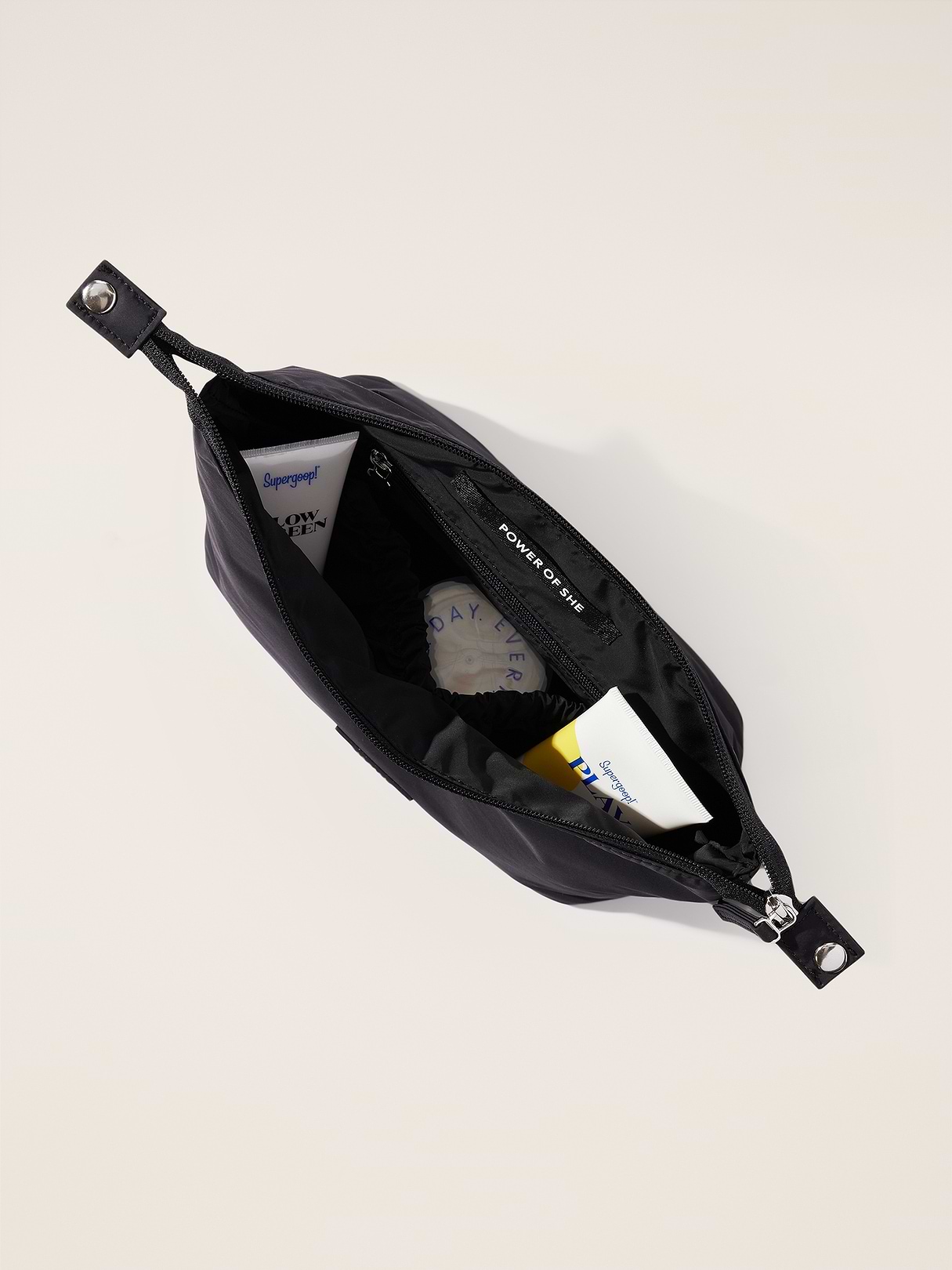 ATHLETA RO-698 ブラック ウェストポーチ All About Medium Cosmetic Pouch | Athleta