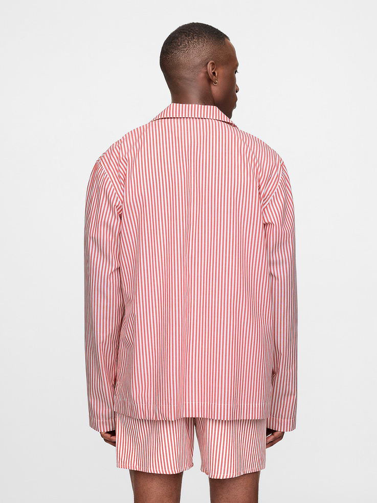 Image number 2 showing, Poplin Big PJ Shirt