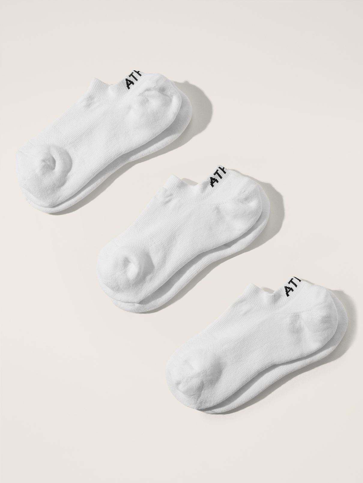 Image number 1 showing, Athleta Everyday No Show Sock 3-Pack