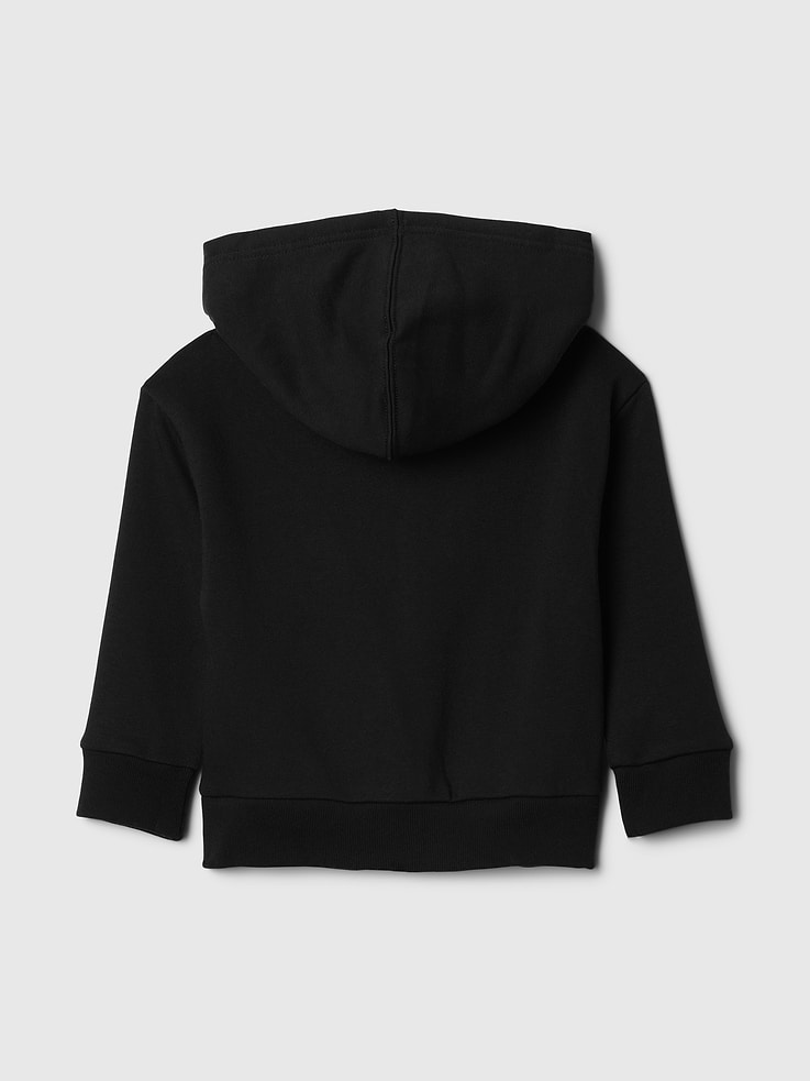 Image 2 of 3, babyGap Relaxed Logo Zip Hoodie