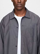 Image number 3 showing, Poplin Big PJ Shirt