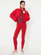 Image number 3 showing, High-Waisted Jersey Fashion Layering Leggings