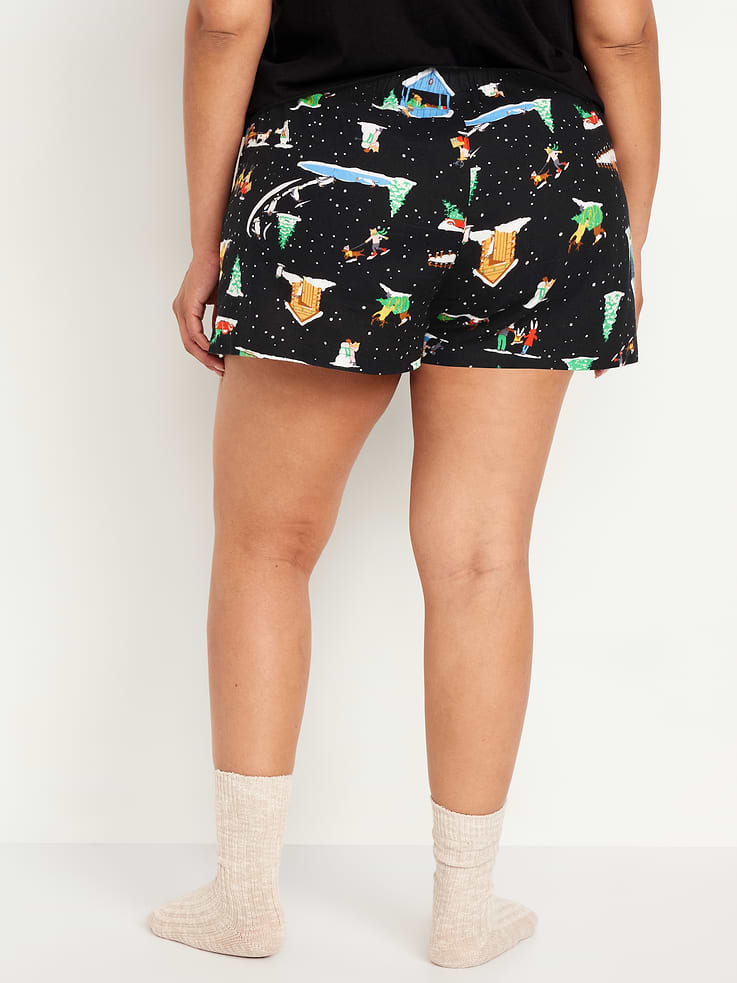Image 8 of 8, Flannel Pajama Boxer Short