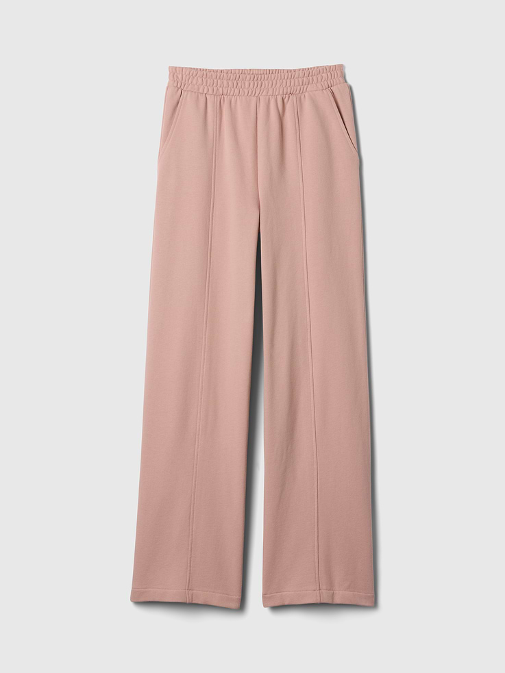 Image number 5 showing, Heavyweight French Terry Seamed Straight Sweatpants