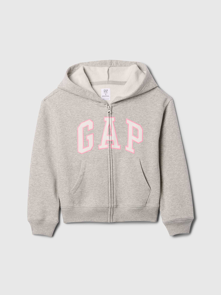 Image number 1 showing, Kids Relaxed Gap Logo Zip Hoodie