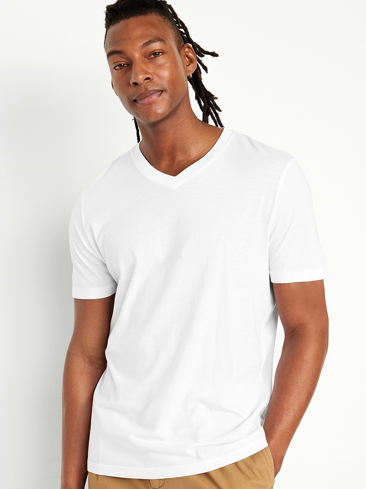 Image number 1 showing, V-Neck T-Shirt