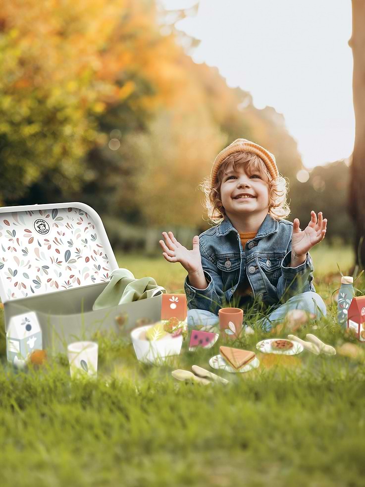 Image 4 of 4, Picnic Basket Toddler Toy