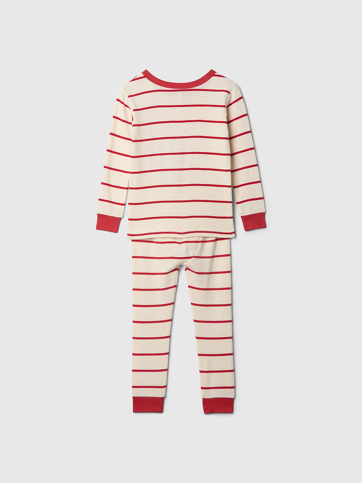 Image number 2 showing, Baby & Toddler Organic Brushed Cotton PJ Set