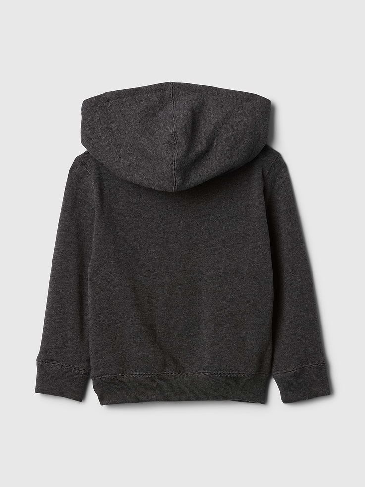 Image 2 of 3, babyGap Relaxed Logo Zip Hoodie