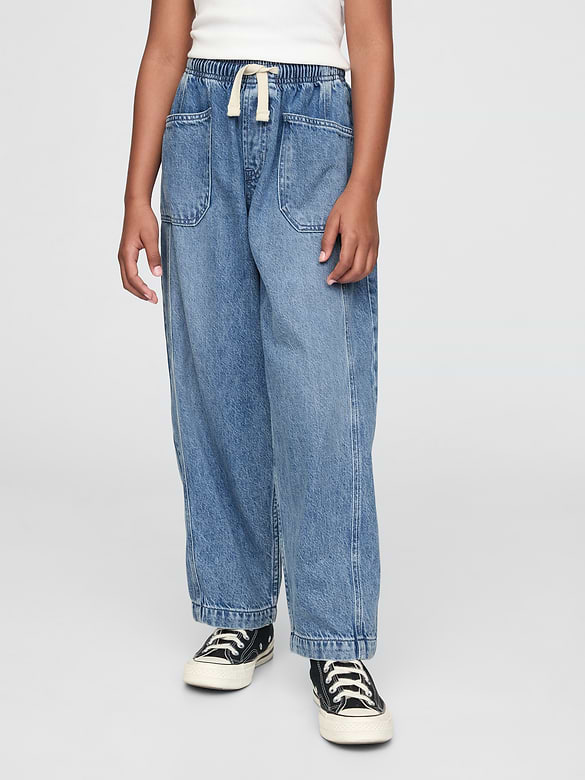 Kids High Rise Ultrasoft Easy Horseshoe Jeans