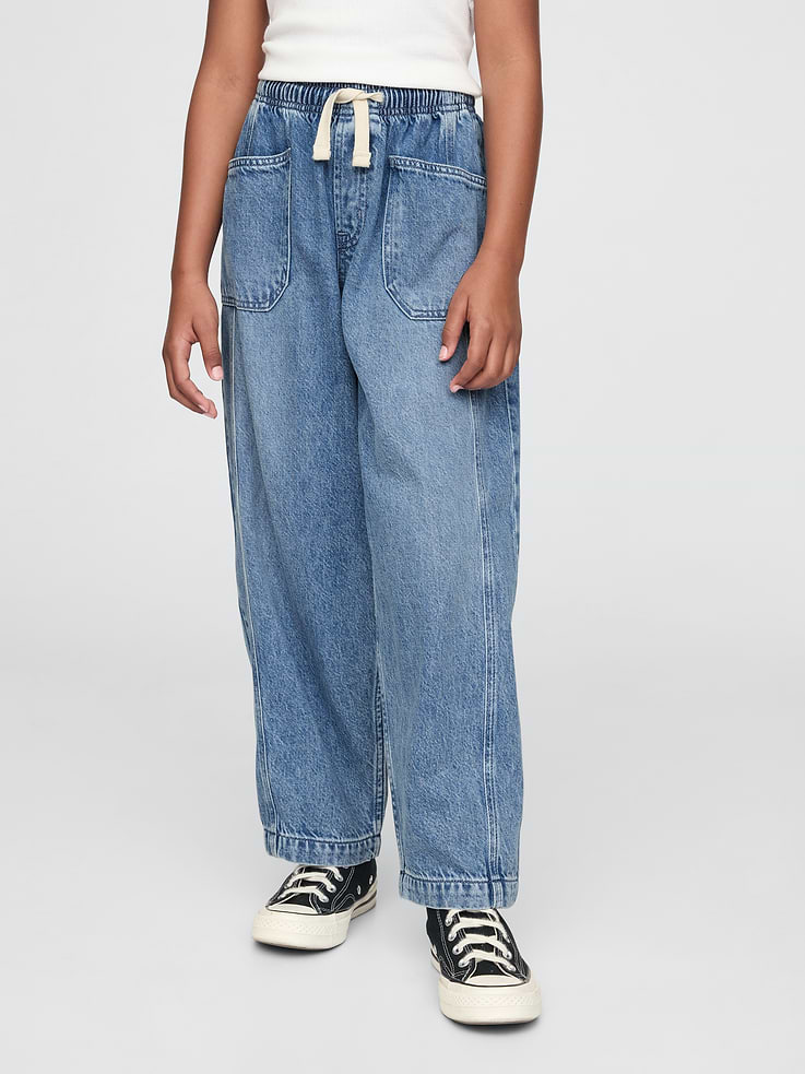 Image number 2 showing, Kids High Rise Ultrasoft Easy Horseshoe Jeans
