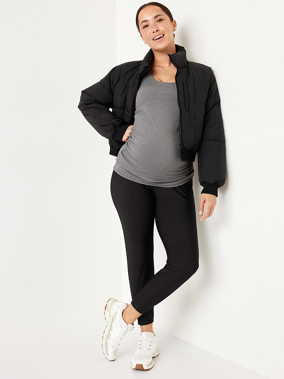 Maternity Full-Panel PowerSoft Jogger