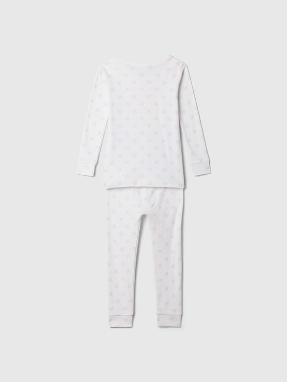 Pyjama en coton biologique brossé à motif de princesse Gap x Disney pour Bébé