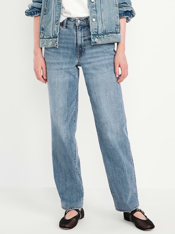 High-Waisted OG Loose Jeans