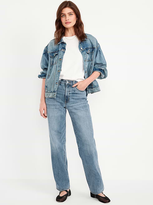 High High-Waisted OG Loose Jeans on clearance at Old Navy — 40% off