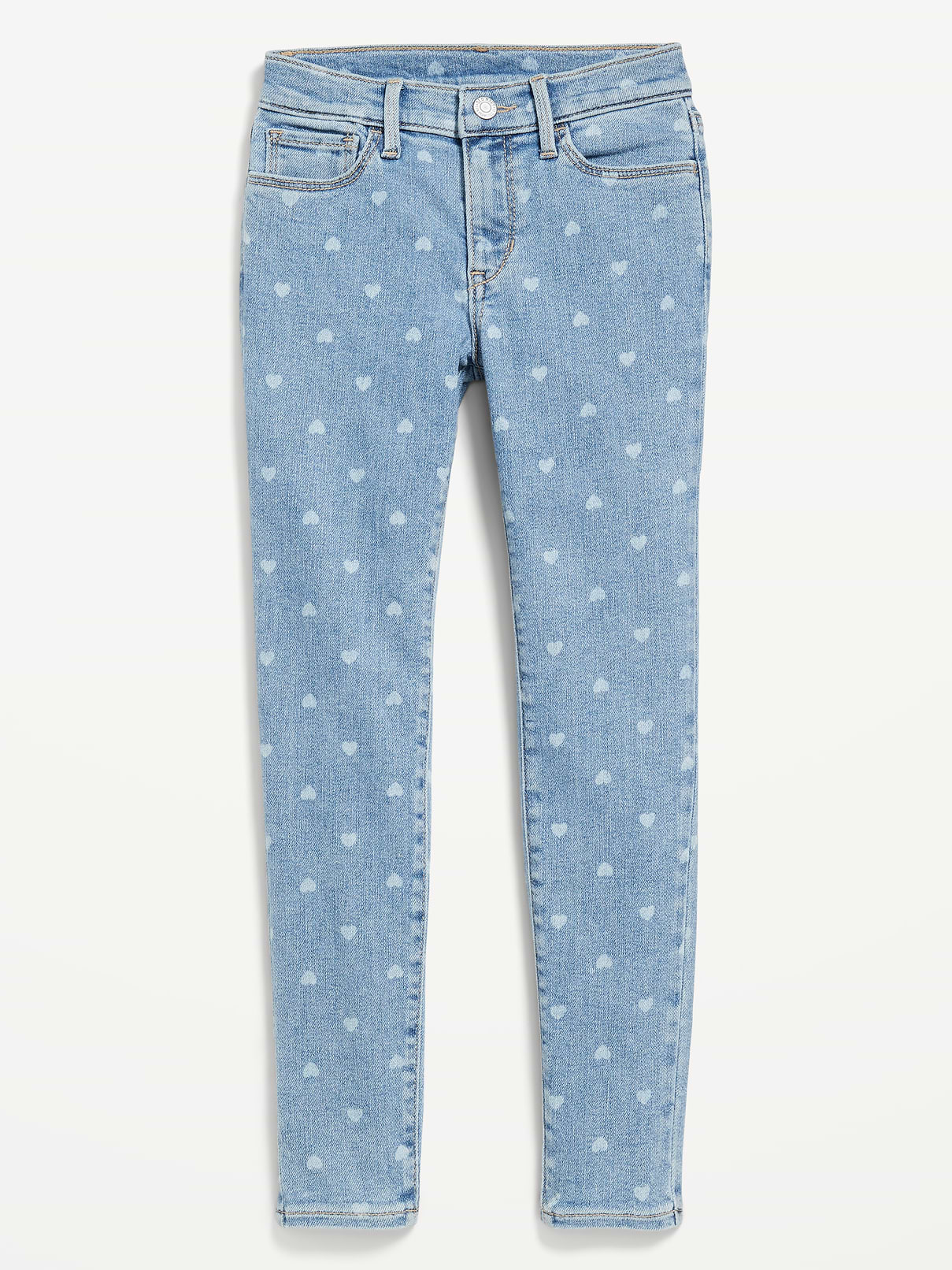 Image number 4 showing, High-Waisted Rockstar 360° Stretch Jeggings for Girls