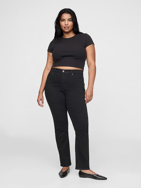 High Rise Vintage Slim Jeans