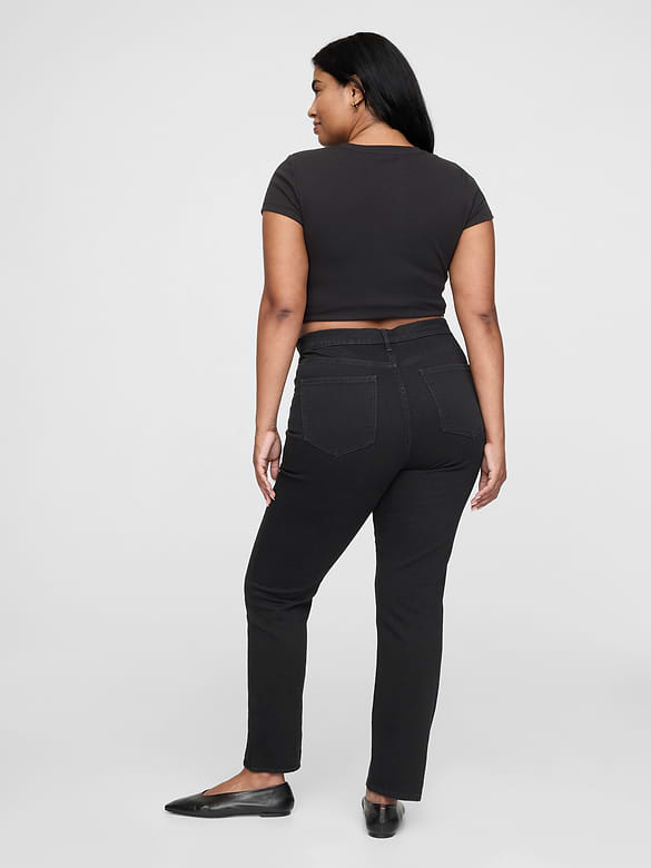 High Rise Vintage Slim Jeans