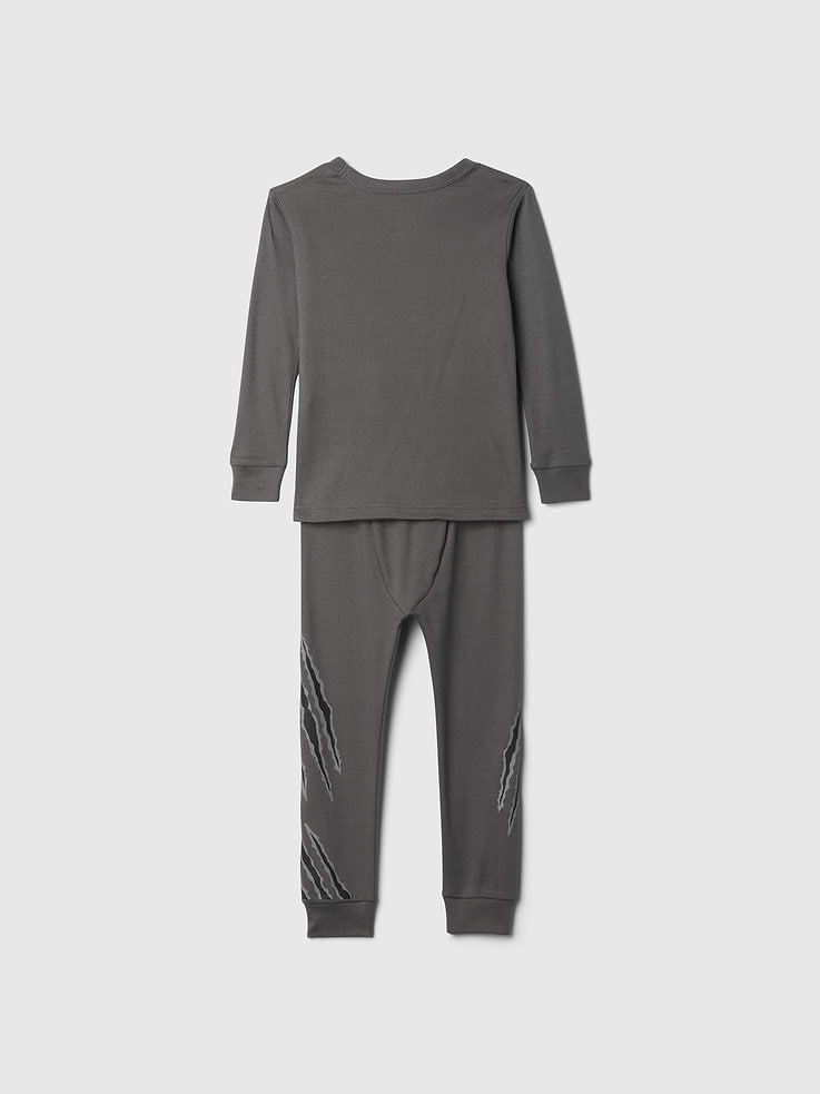 Image number 2 showing, Baby & Toddler Marvel Organic Brushed Cotton PJ Set