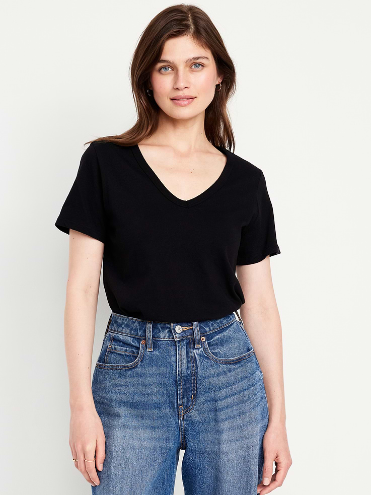 Image number 1 showing, EveryWear V-Neck T-Shirt