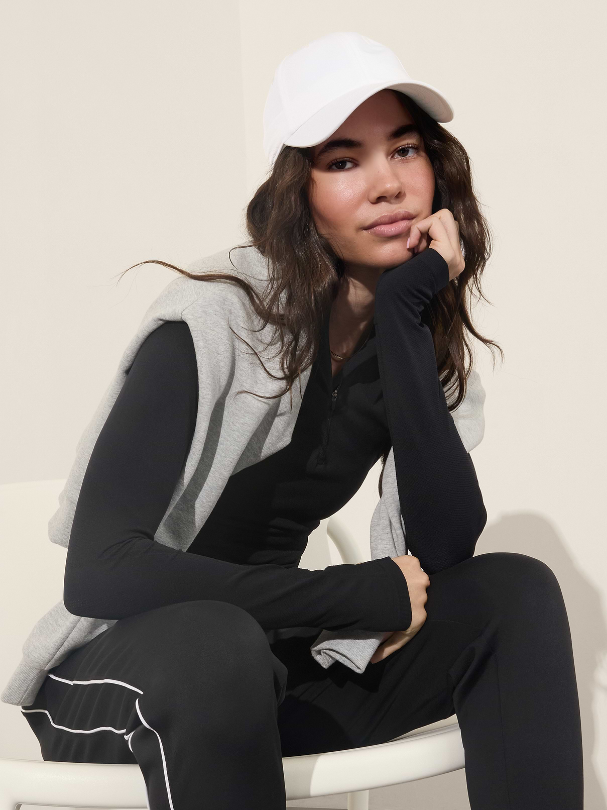 Image number 1 showing, Athleta Sateen Cap