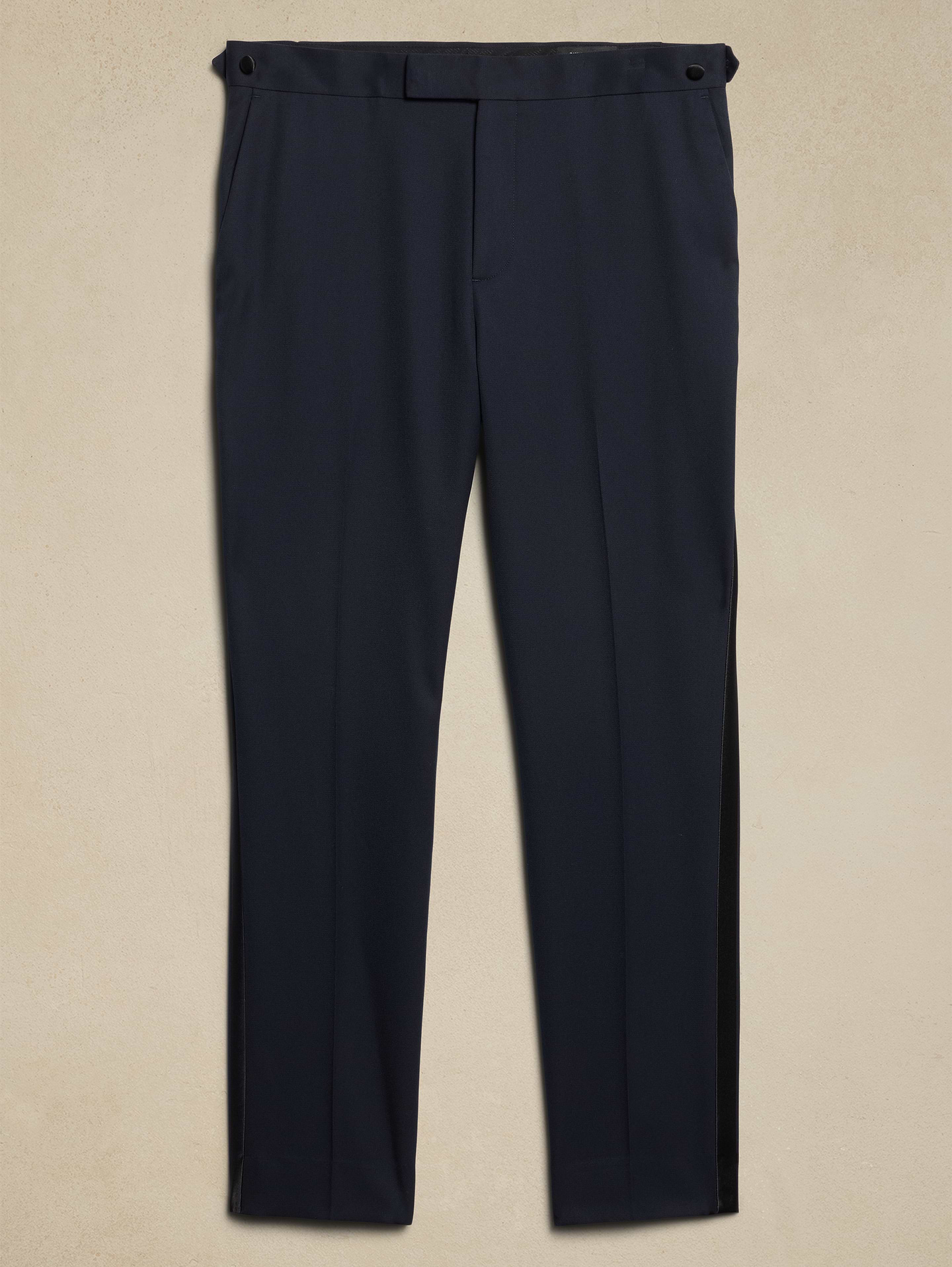 Image number 4 showing, Tailored-Fit Luxe Tuxedo Suit Trouser