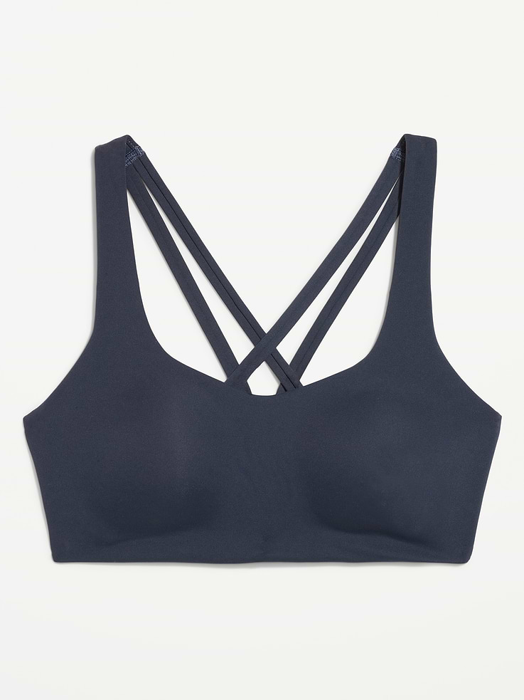 Image number 4 showing, PowerSoft Molded Cup Strappy Sports Bra