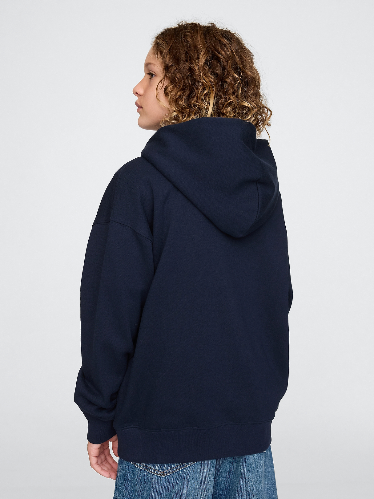 Kids VintageSoft Logo Zip Hoodie | Gap