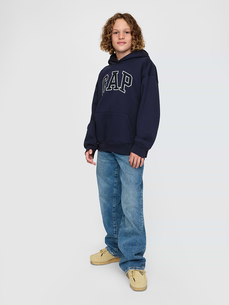 Image number 3 showing, Kids VintageSoft Logo Hoodie