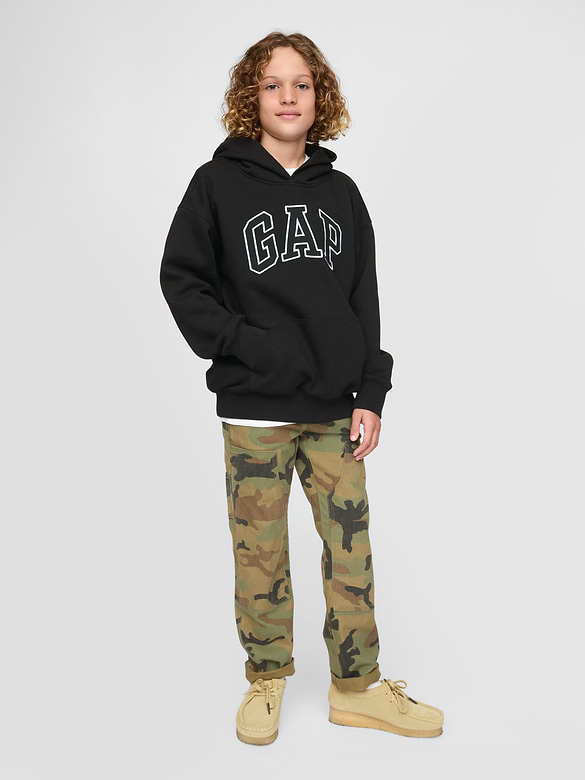 Kids VintageSoft  Logo Hoodie