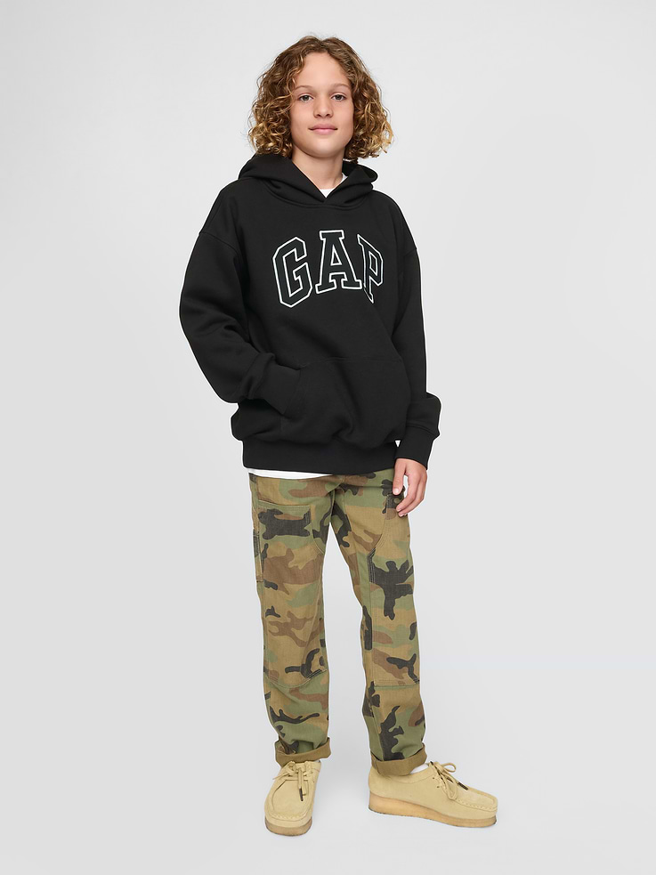 Image number 3 showing, Kids VintageSoft  Logo Hoodie