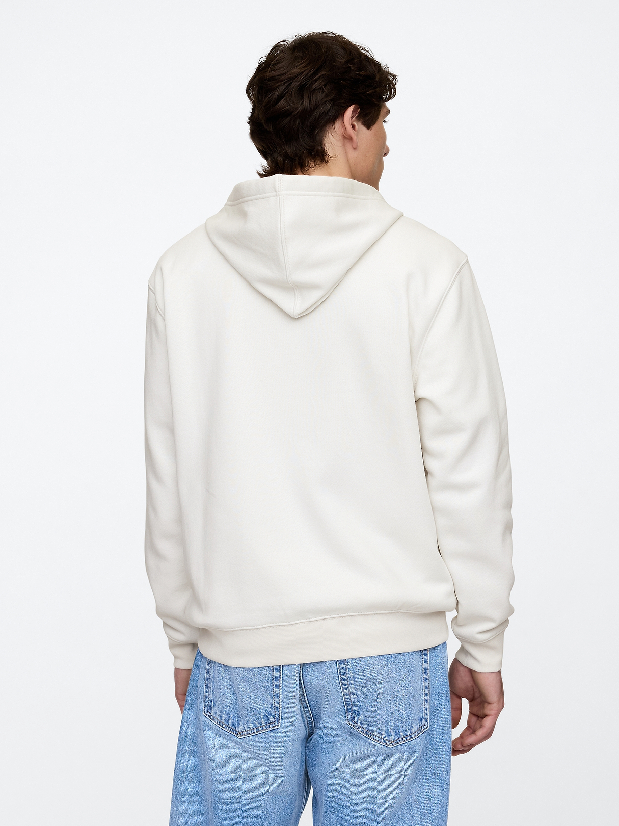 Adult Relaxed Gap Logo Zip Hoodie | Gap Factory