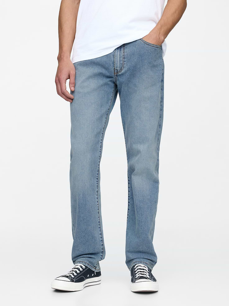 Image number 3 showing, Straight Jeans
