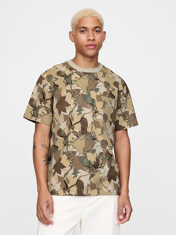 Image number 1 showing, Adult Heavyweight Relaxed Pocket T-Shirt