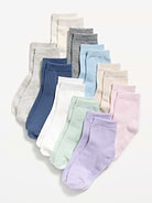 Image number 1 showing, Crew Socks 10-Pack for Toddler & Baby
