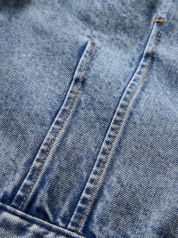 Image number 4 showing, Barrel-Sleeve Icon Denim Jacket