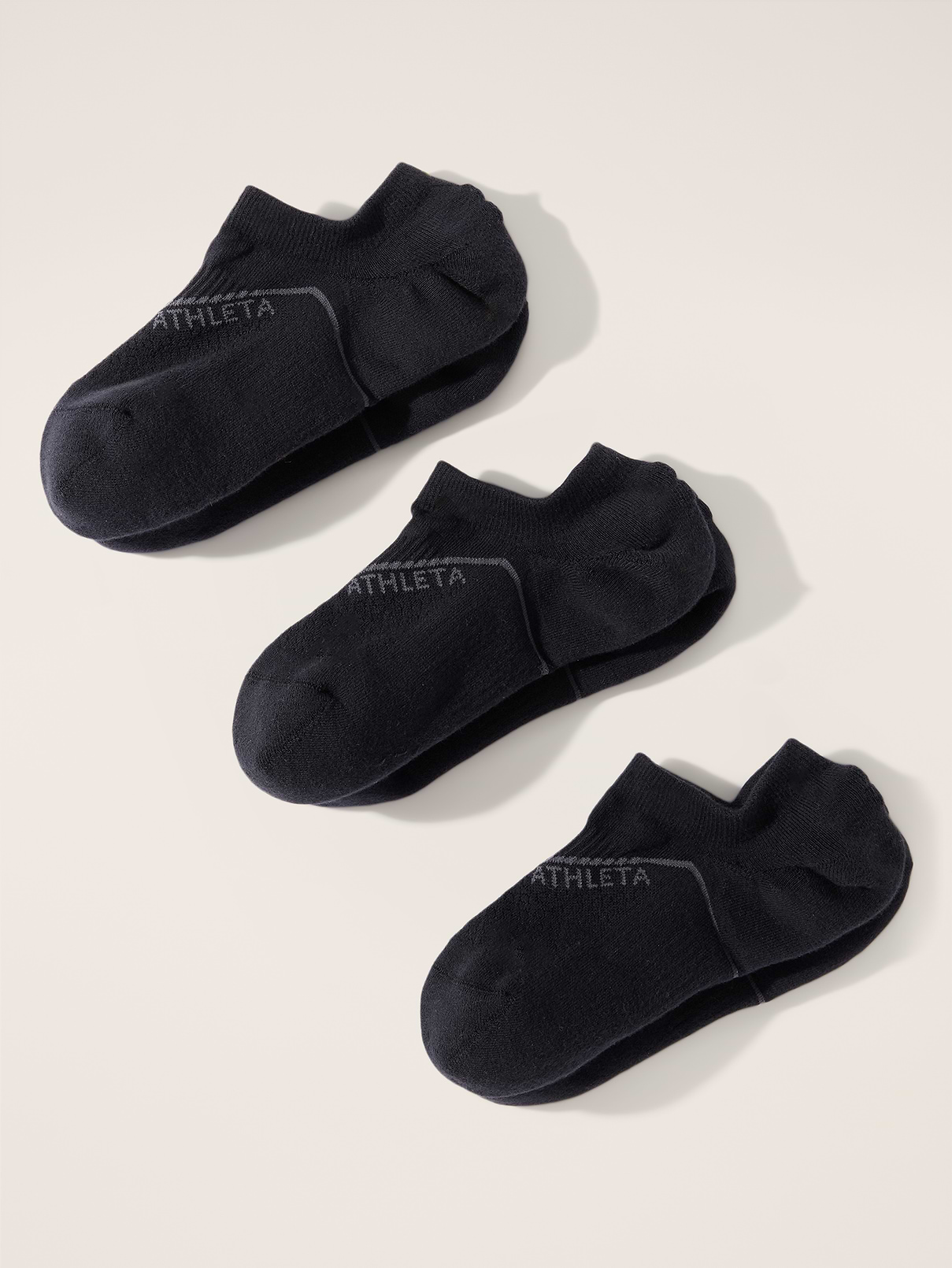 Image number 3 showing, Athleta Everyday No Show Sock 3-Pack