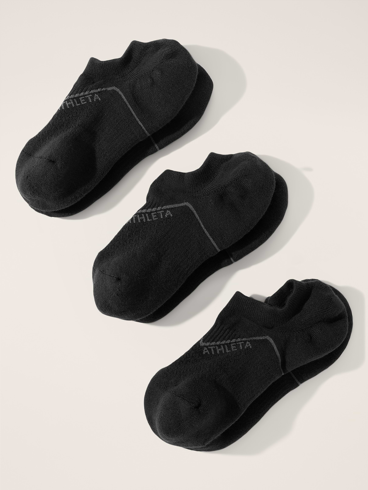 Image number 2 showing, Athleta Everyday No Show Sock 3-Pack
