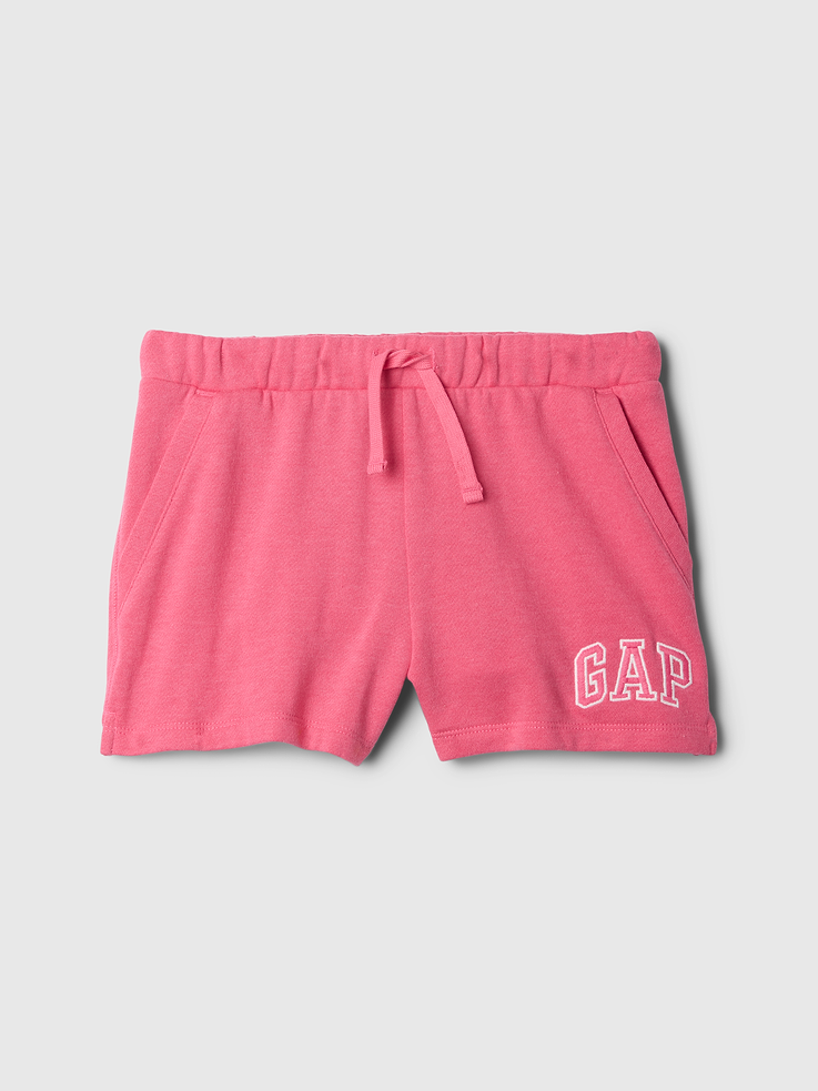 Image 1 of 3, This style is made with 23% recycled polyester. Compared to virgin materials, using recycled materials helps to reduce resource use and waste., Soft, comfy fleece., Drawcord ties at elasticized waistband., Front slant pockets., Gap logo at hem., Product #676504