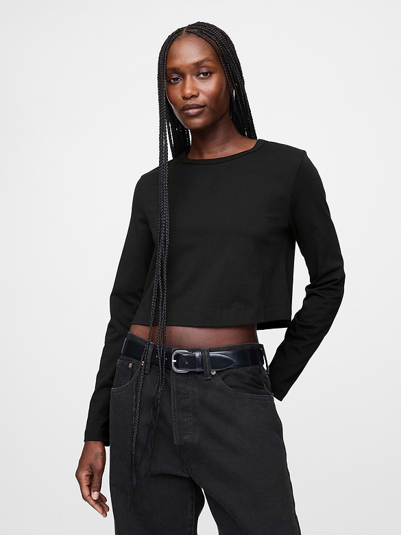 Organic Cotton VintageSoft Crop T-Shirt