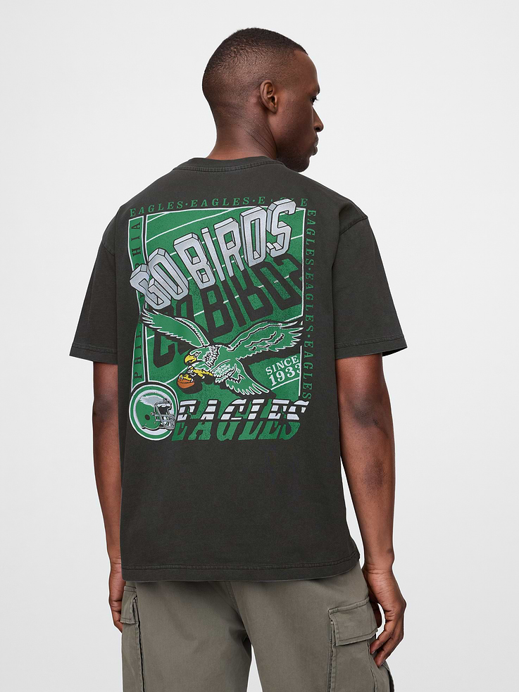 Image 2 of 7, Adult NFL Philadelphia Eagles Graphic T-Shirt