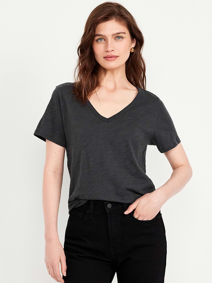 Image number 1 showing, EveryWear V-Neck T-Shirt