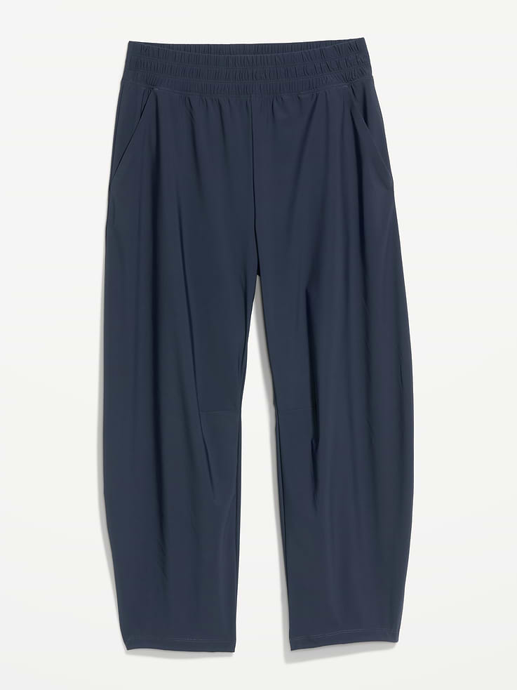 Image number 8 showing, High-Waisted SleekTech Barrel Ankle Pants