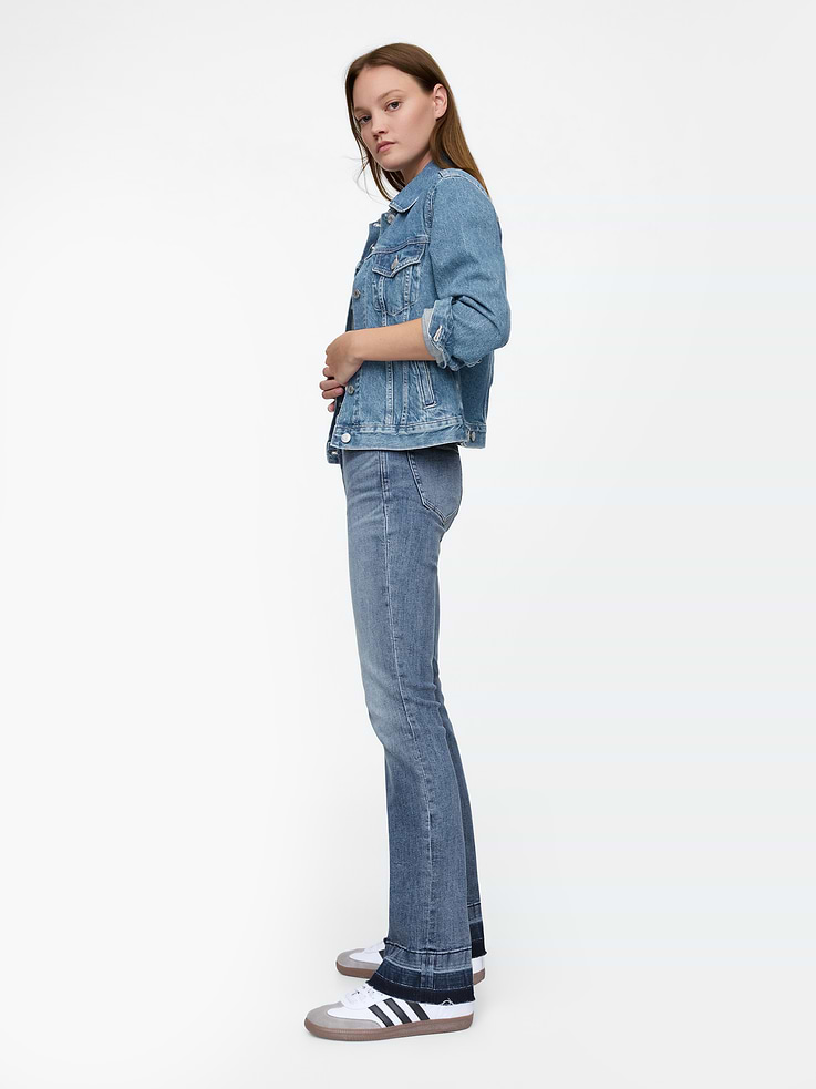 Image number 3 showing, Mid Rise Universal Baby Boot Jeans