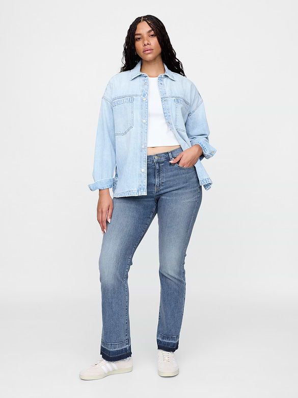 Mid Rise Universal Baby Boot Jeans