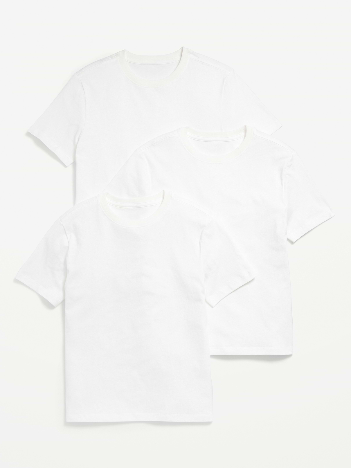 L'image numéro 1 présente T-shirt ultra-doux ras du cou pour Garçon (paquet de 3)